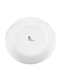 Broste Copenhagen Handgemachte Schalen Salt Aus Porzellan, Ø 17 Cm, 4 Stück – Bild 4