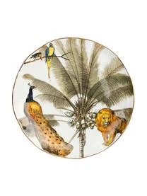 Frühstücksteller Animaux Und Tropischen Motiven, 4er-Set – Bild 7