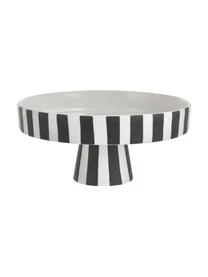 Keramik Servierplatte Toppu Im Streifendesign
