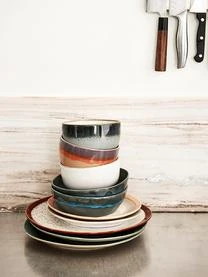 Handgemachter Speiseteller 70's, 2 Stück – Bild 5