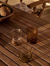 Mundgeblasene Wassergläser Diseguale In Unterschiedlichen Farben Und Formen, 6 Stück – Bild 17