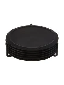 Zone Silikon-Untersetzer Plain Mit Halterung, 6 Stück