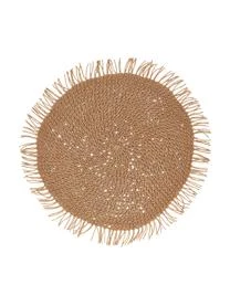 Runde Tischsets Tressine Aus Papierfasern, 6 Stück