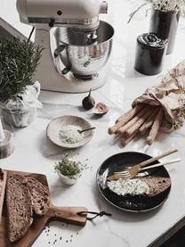 Broste Copenhagen Handgemachtes Frühstücks-Set Nordic Coal, 4 Personen (12-tlg.) – Bild 5