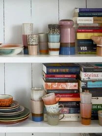 Handgemachte Tassen 70's, 4er-Set – Bild 12