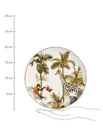 Frühstücksteller Animaux Und Tropischen Motiven, 4er-Set – Bild 3