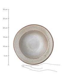 Bloomingville Handgemachter Suppenteller Sandrine – Bild 3