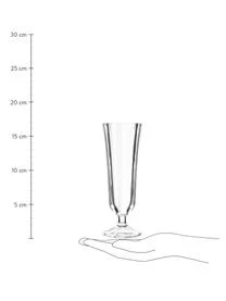 Sektflöten Ana Mit Geriffelter Oberfläche, 12 Stück – Bild 3
