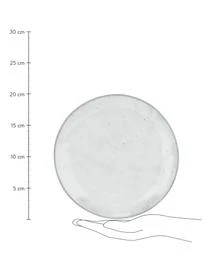 Broste Copenhagen Handgemachte Frühstücksteller Nordic Sand, 4 Stück – Bild 3