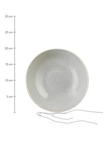 Handgemachte Suppenteller Manor, 4 Stück – Bild 4