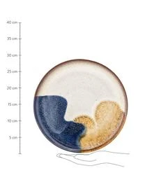 Bloomingville Handgemachte Speiseteller Jules Mit Farbverlauf, 2 Stück – Bild 3