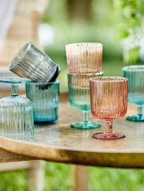 Weingläser Chelsea Mit Rillenrelief, 6 Stück – Bild 3