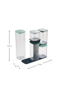 Joseph Joseph Aufbewahrungsbehälter Podium, 6er-Set – Bild 3