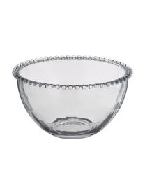 Glas-Schüssel Perles Mit Randdekor