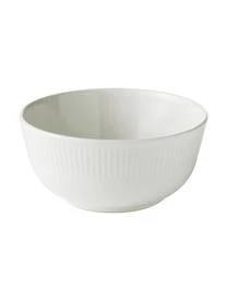 Aida Weiße Schälchen Groove Mit Rillenstruktur, 4 Stück