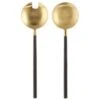 Bloomingville Salatbesteck Amine In Gold, 2er-Set