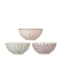 Bloomingville Schälchen Maya Mit Kleinem Muster, 3er-Set