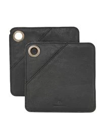 House Doctor Leder-Topflappen Square, 2 Stück