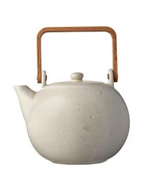 BITZ Teekanne Bizz Gesprenkelt Und Holzgriff, 1.2 L