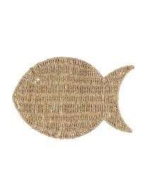 Seegras-Tischset Fish In Fischform