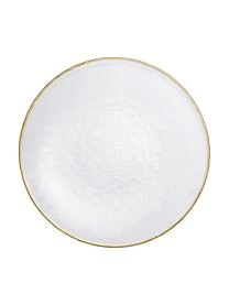 Speiseteller Orphee Aus Glas, 2 Stück