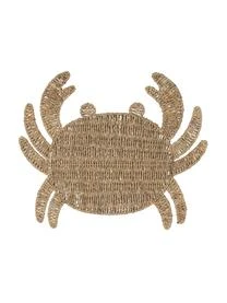 Seegras-Tischset Crab In Krebsform