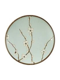 Handgemachte Frühstücksteller Soshun, 2 Stück