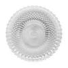 Speiseteller Milesia Aus Ornamentglas, 2 Stück