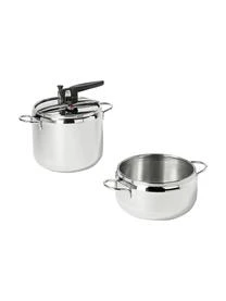 Schnellkochtöpfe Sicura Aus Edelstahl, 3er-Set