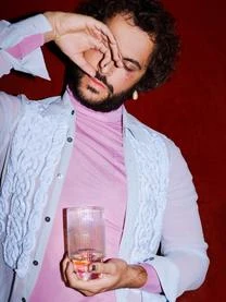 Wassergläser Minna Von Guglielmo Scilla Mit Irisierender Oberfläche Und Rillenrelief, 4 Stück – Bild 3