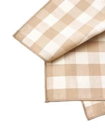 Karierte Servietten Vichy, 2 Stück – Bild 3